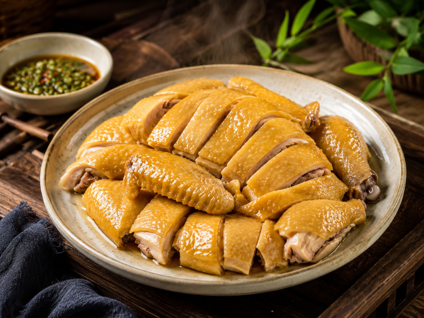 广西风味果园鸡整盘成品